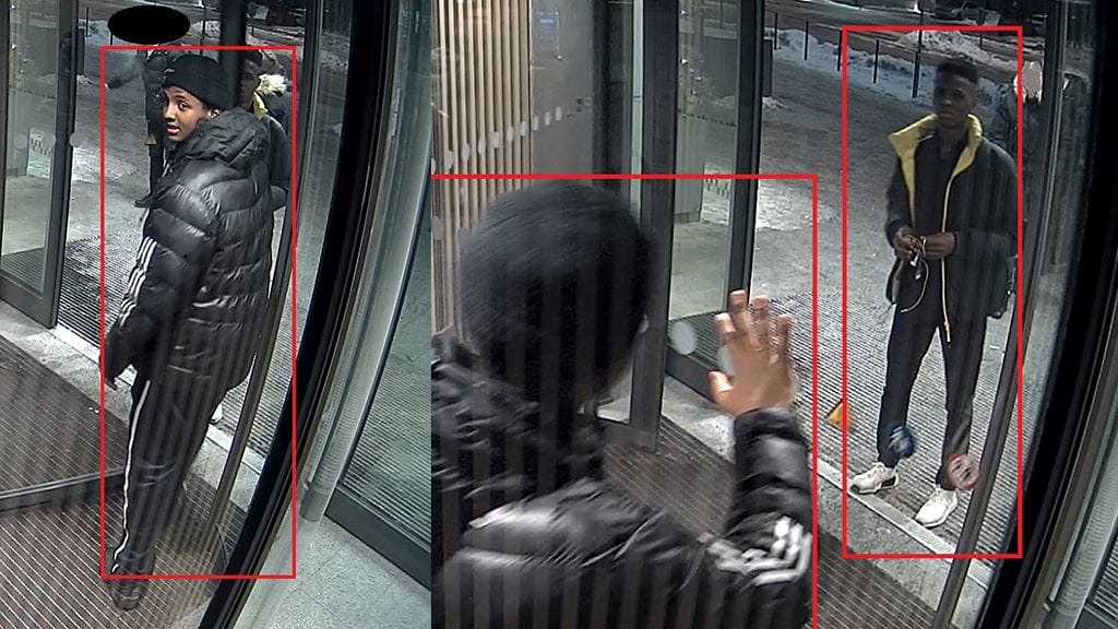 Poliisi etsii kuvissa näkyviä henkilöitä ja pyytää sivullisilta apua heidän tunnistamiseensa.