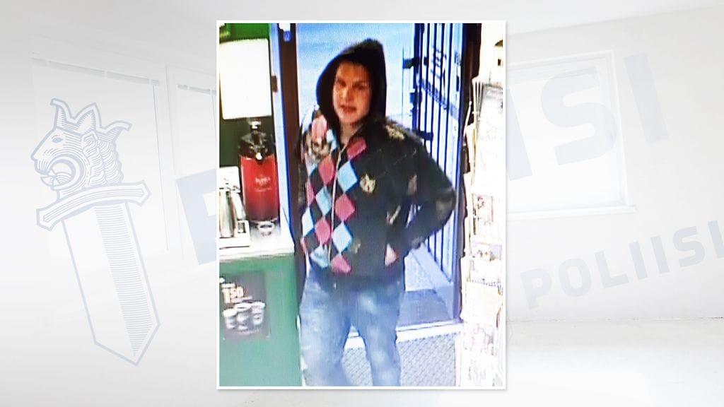Poliisi kaipaa tietoja Imatran R-kioskin ryöstäjän liikkeistä.
