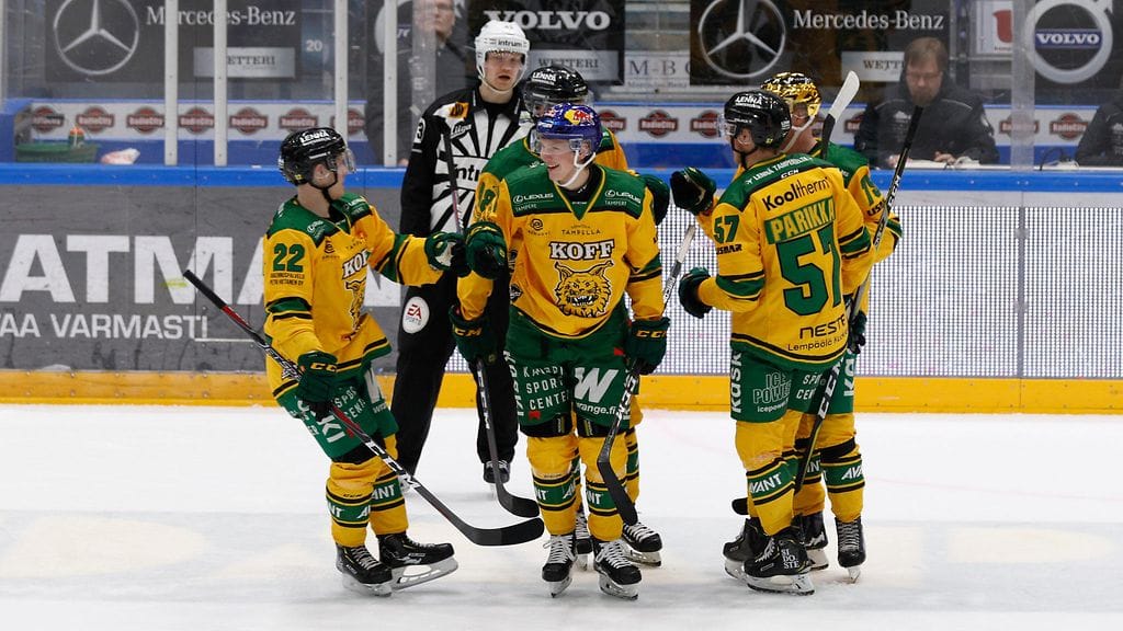Ilves meni nopeasti 1-0-johtoon Ässiä vastaan Tampereella. Arkistokuva.