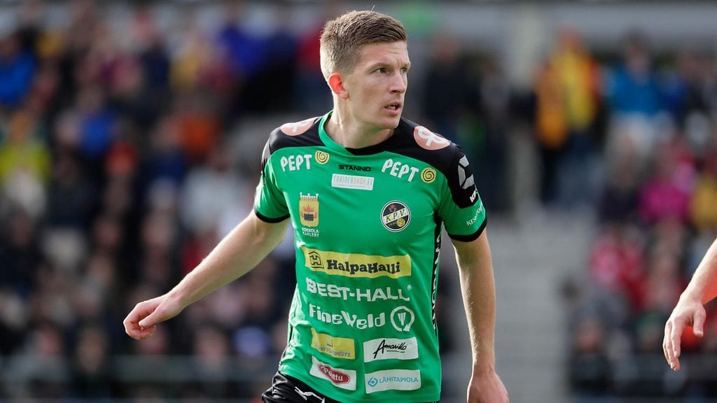 KPV:n Kalle Multanen iski Veikkausliigakarsinnan ratkaisumaalin.