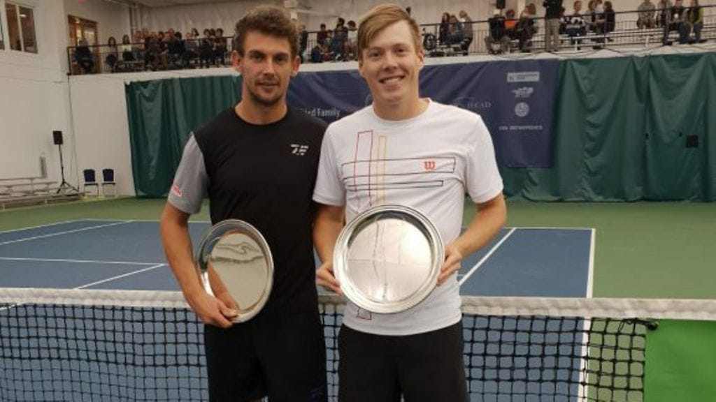 Henri Laaksonen ja Harri Heliövaara voittivat ATP-haastajaturnauksen nelinpelin Yhdysvaltain Charlottesvillessa.