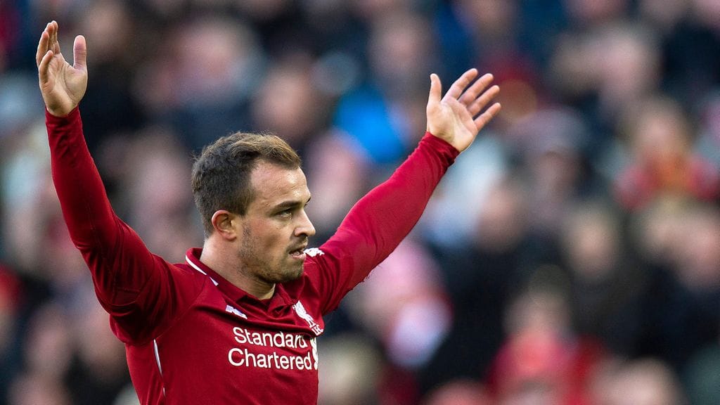 Xherdan Shaqiri ei matkusta Liverpoolin mukana Belgradiin.
