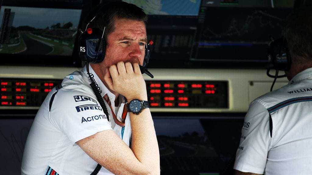 Rob Smedley jättää Williamsin liityttyään tiimin vahvuuteen vuonna 2014.