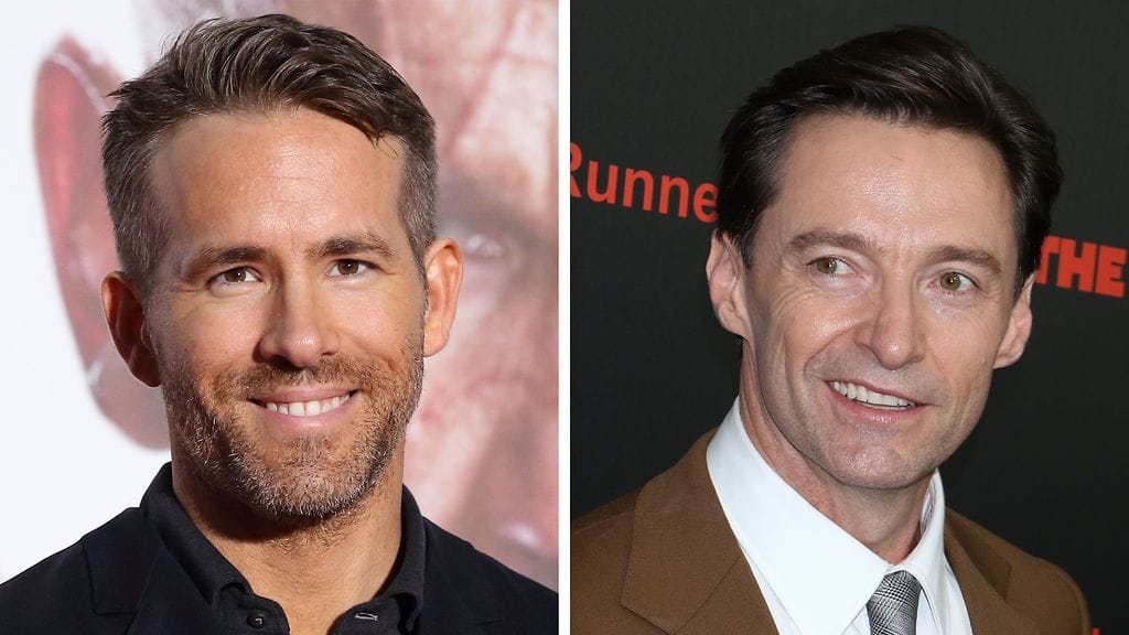 Ryan Reynolds piikittelee Hugh Jackmania.