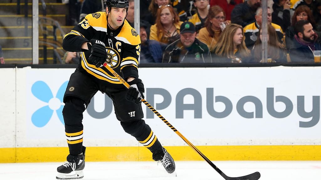 Boston Bruinsin Zdeno Chara on NHL:n pisin pelaaja.
