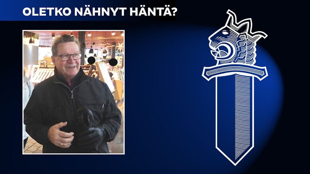 Teuvo Kalervo Tikkanen nähtiin viimeksi Oulussa 1. marraskuuta.