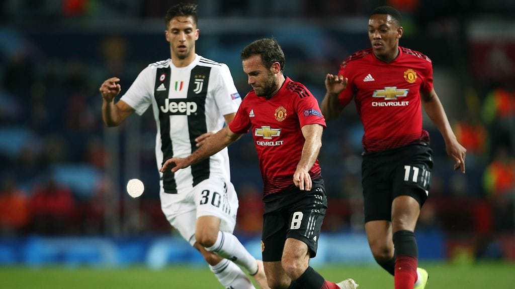 Manchester United hävisi Juventukselle ensimmäisessä kohtaamisessa lukemin 0-1.