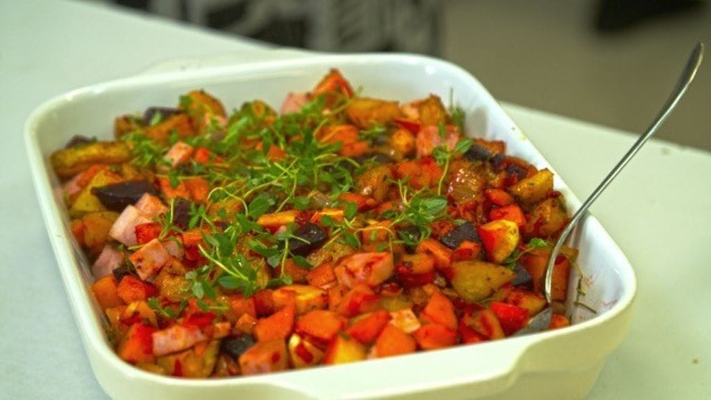 Pyttipannusta voi valmistaa myös terveellisemmän version.