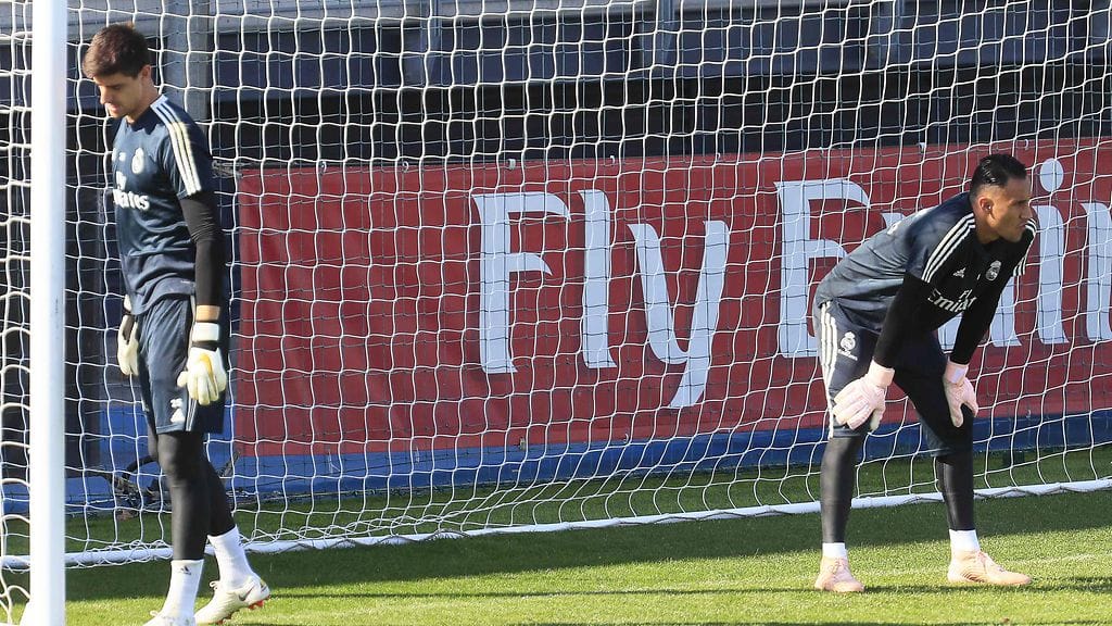 Thibaut Courtois ja Keylor Navas ovat toistaiseksi jakaneet torjuntavastuun tasan.