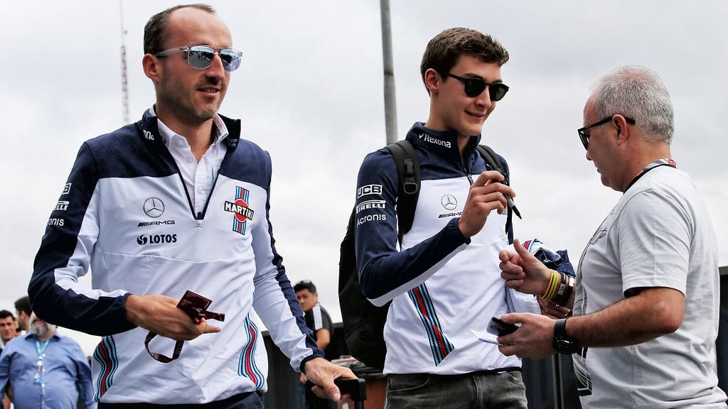 Robert Kubica ja George Russell voivat olla Williamsin ensi kauden F1-pari.