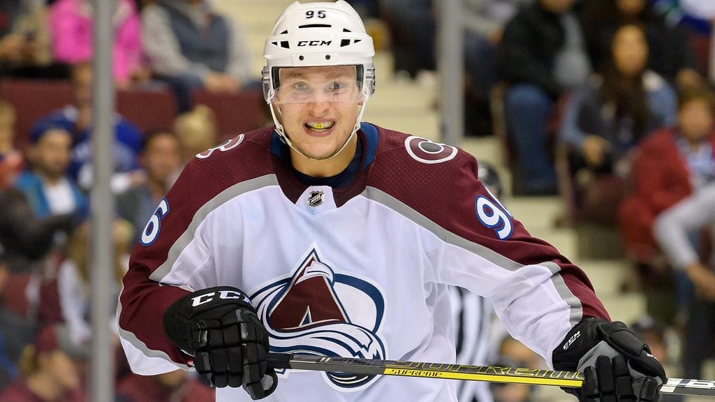 Colorado Avalanchen Mikko Rantanen on jäänyt kahdessa NHL-ottelussa ilman tehopisteitä.