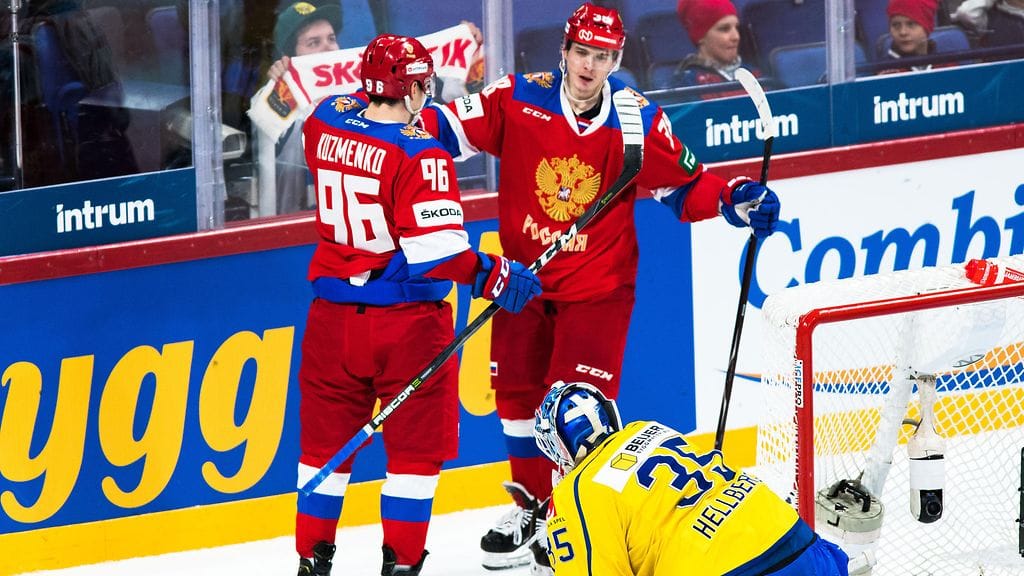 Venäjä kukisti Ruotsin Karjala-turnauksessa lukemin 4-1.