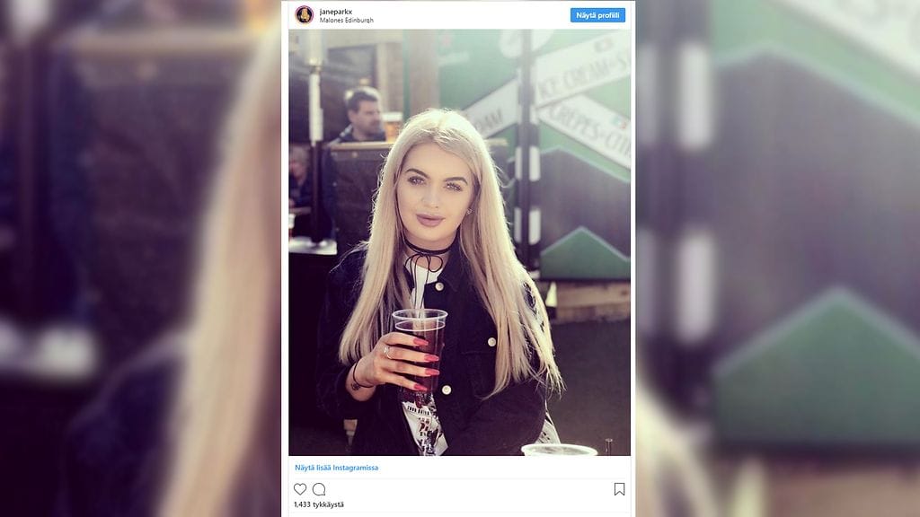 Britannian nuorin lottovoitolla rikastunut Jane Park.