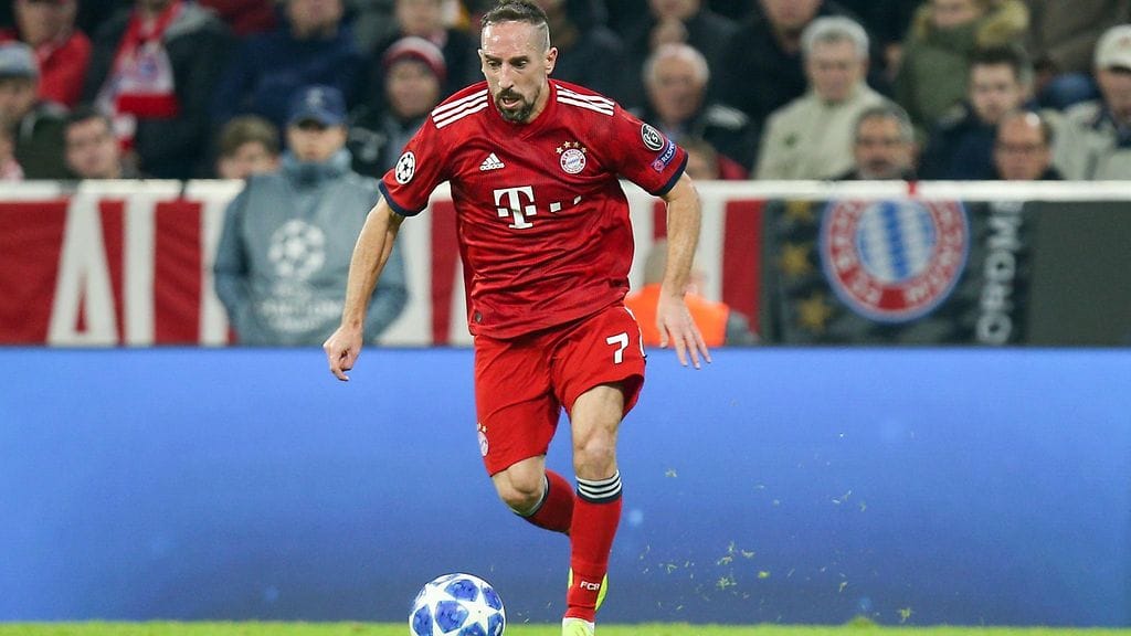 Franck Ribéry kävi viikonloppuna Bundesliigan ottelussa Dortmundia vastaan käsiksi toimitajaan.