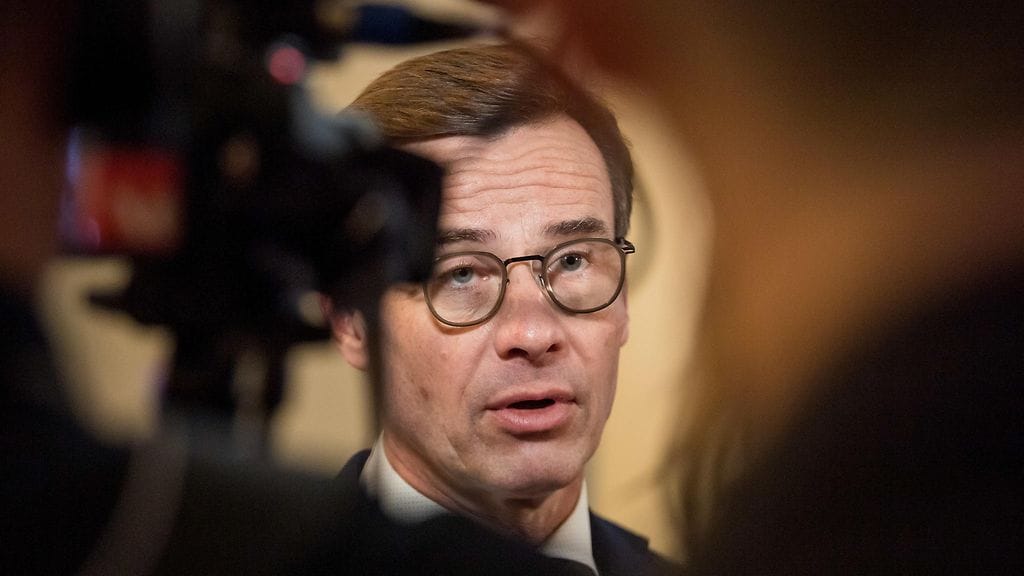 Maltillisen kokoomuksen puheenjohtaja Ulf Kristersson.