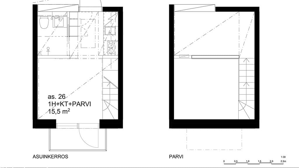 Sato pohjapiirros minikoti asuntomessut