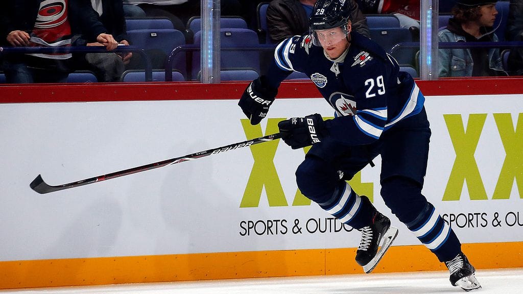 Patrik Laine on iskenyt tällä kaudella vain yhden maalin tasakentällisin.