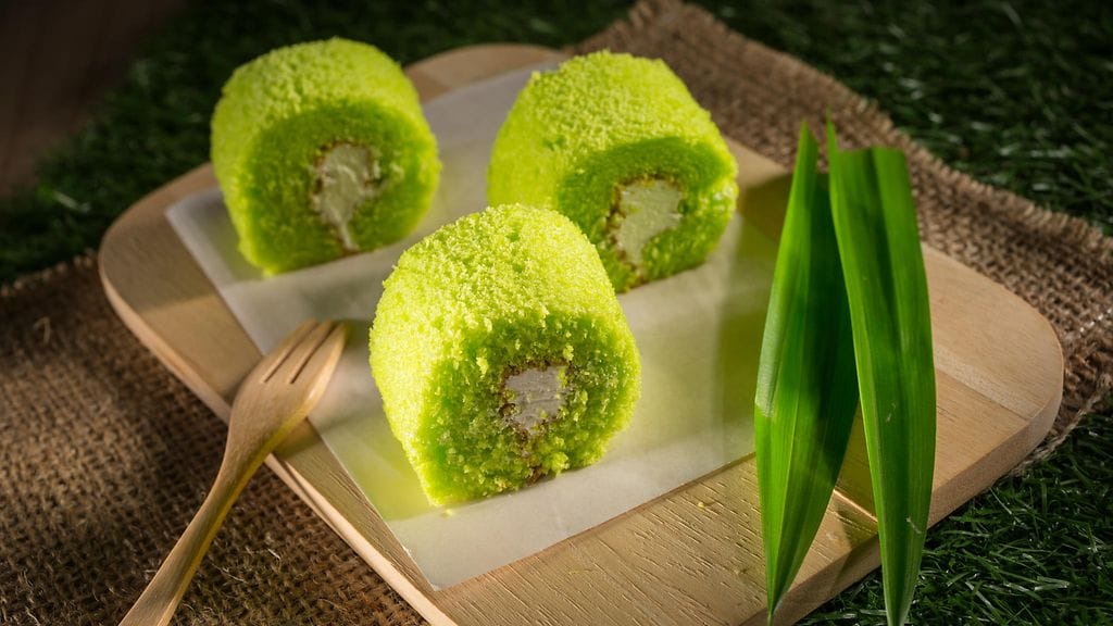 Vihreällä pandanilla maustetut jälkiruoat saattavat olla seuraava trendijuttu.