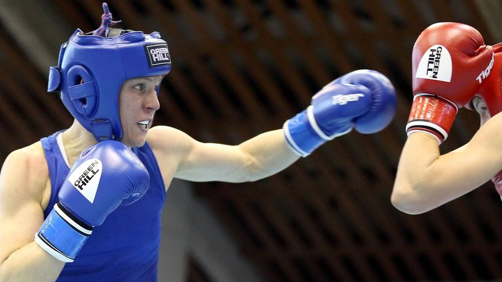 Mira Potkonen avasi MM-kisat voitolla. Arkistokuva.