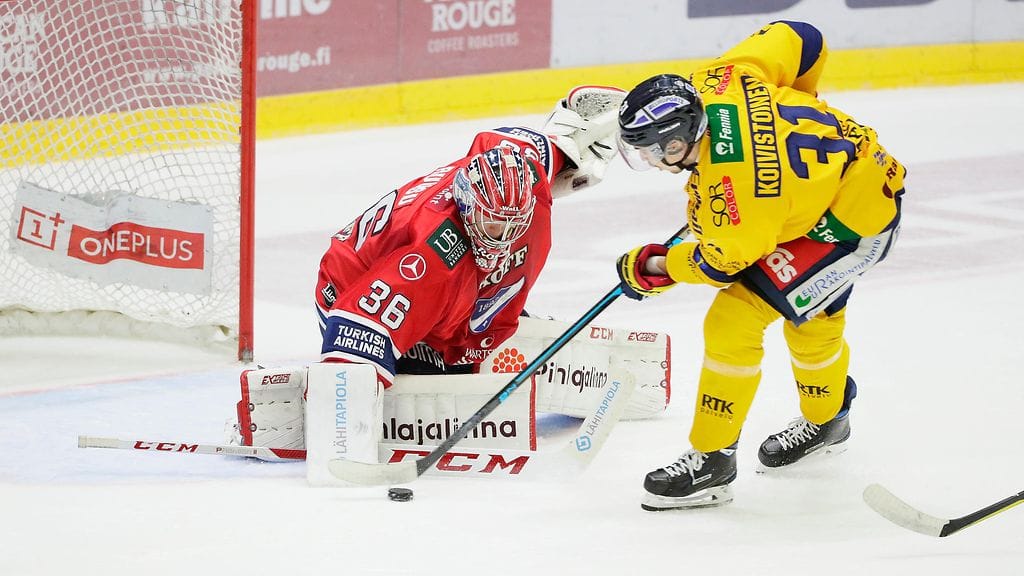 Eetu Koivistoinen iski Lukon avausmaalin.