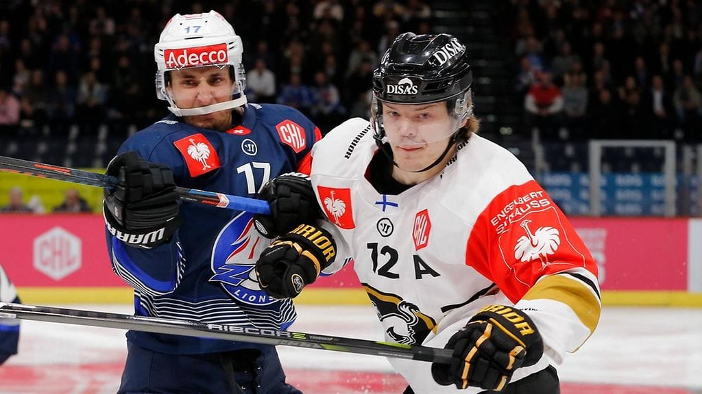 Oulun Kärpät taistelee tänään CHL:n pudotuspeleissä Zürich Lionsia vastaan.