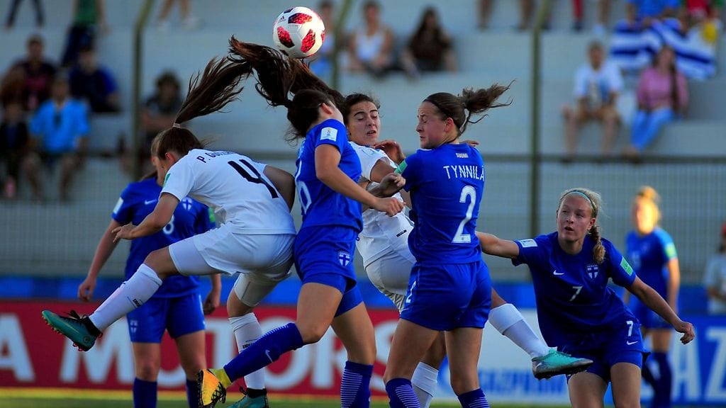 Suomi ja Uruguay tasasivat pisteet 1–1-tasapelillä tyttöjen MM-kisoissa.