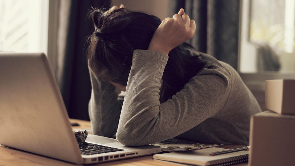 Kohtuullinen stressi voi auttaa saamaan asioita aikaiseksi. Kuvituskuva.