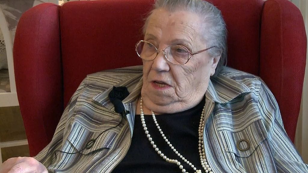 Tulosruutu vanhimman elossa olevan olympiavoittajan Lydia Wideman-Lehtosen luona