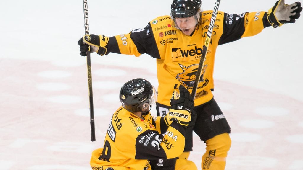 SaiPa meni 2-1-johtoon toisen erän alussa Jukureita vastaan Lappeenrannassa.