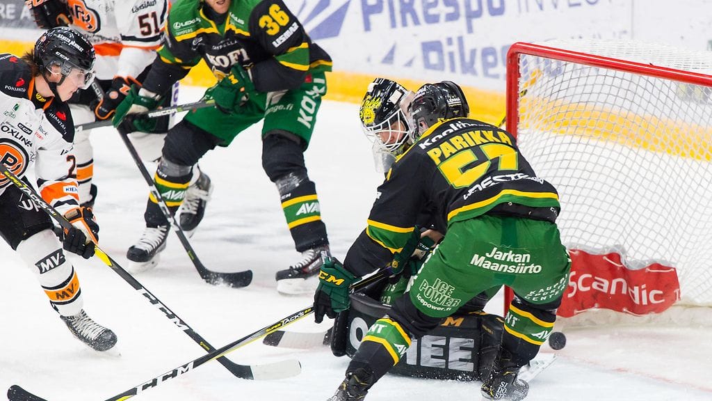 Ilves on ollut vaikeuksissa HPK:ta vastaan Tampereella.