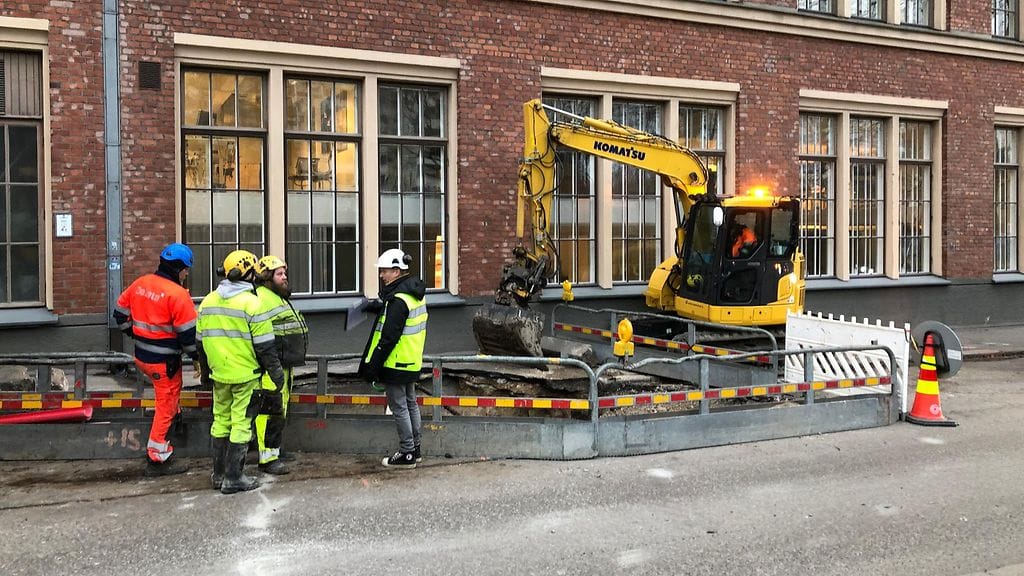 Vesijohdot, viemäriputket, korjaukset, HSY