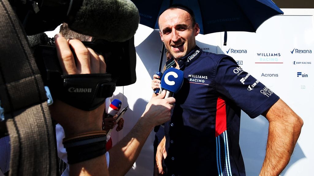 Robert Kubica tekee paluun F1-kisakuskiksi kahdeksan vuoden tauon jälkeen.