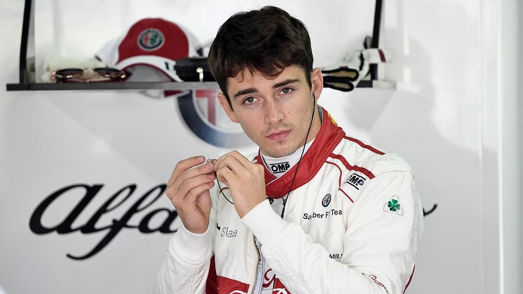 Charles Leclerc vaihtaa tämän kauden jälkeen Sauberilta Ferrarille.