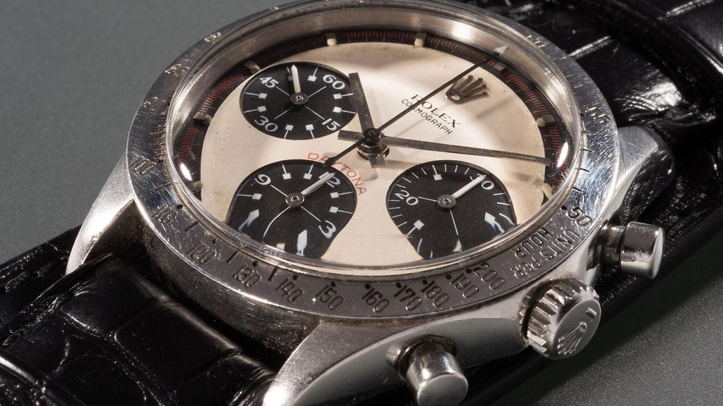 Kallein huutokaupattu Rolex keräsi 17,8 miljoonalla dollarilla. Kellon omisti aiemmin Paul Newman.