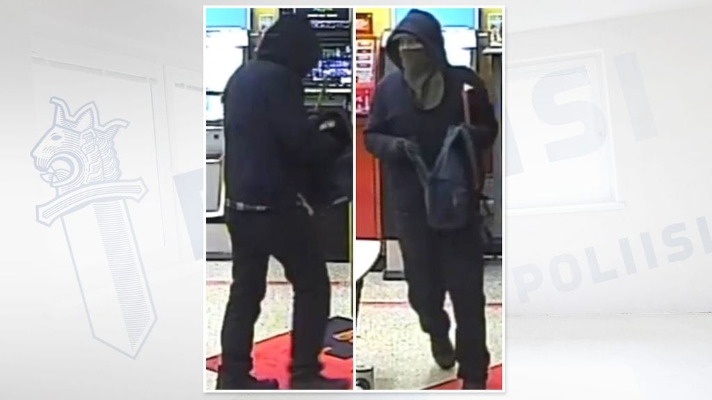 Miehen kuva tallentui kaupan valvontakameralle ja poliisi pyytää yleisövihjeitä miehen tunnistamiseksi.