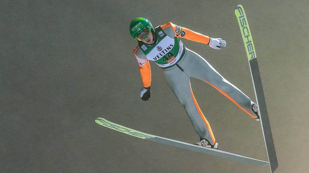 Ilkka Herola hyppäsi vain 91 metriä. Arkistokuva.