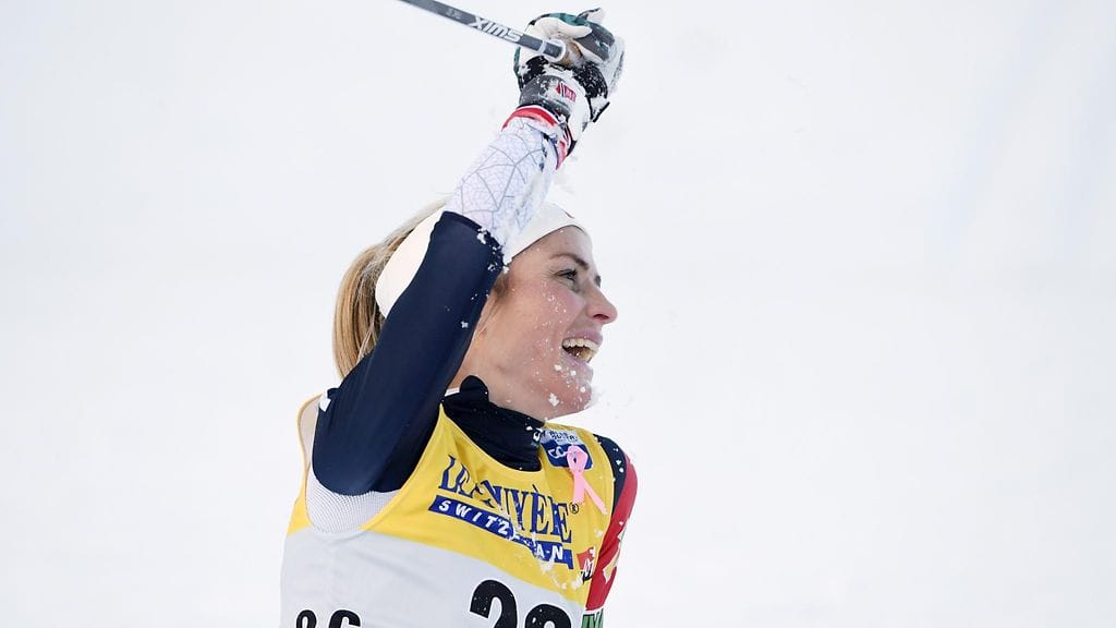 Therese Johaug oli ylivoimainen Beitostölenissä.