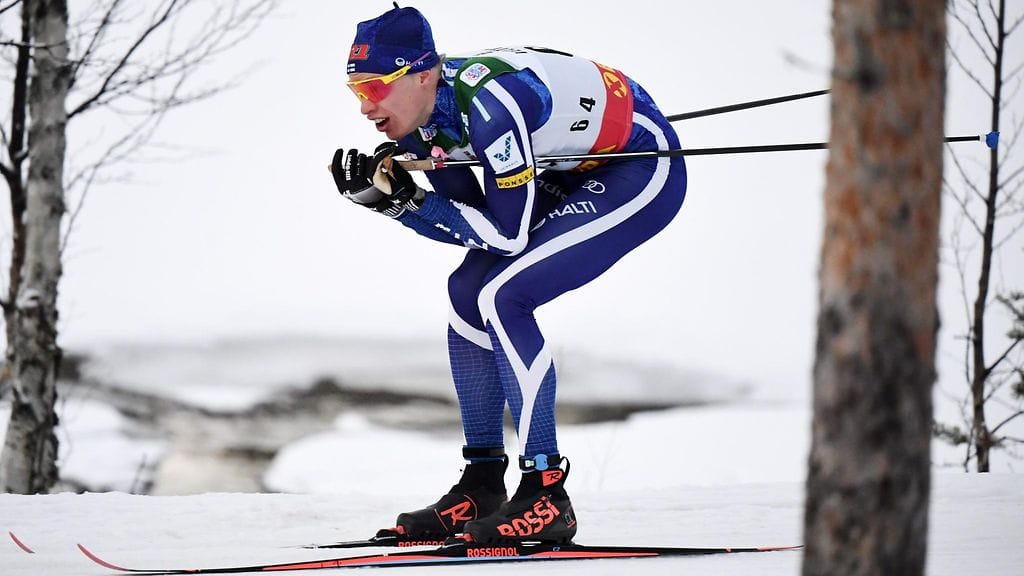 Iivo Niskanen hiihti seitsemänneksi.