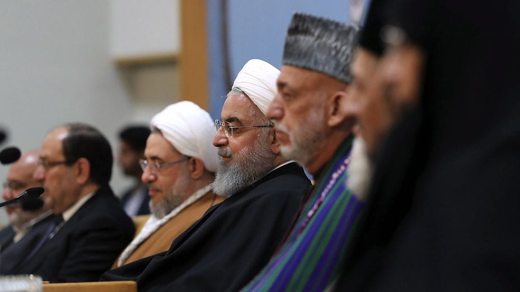 Iranin presidentti Hassan Rouhani.