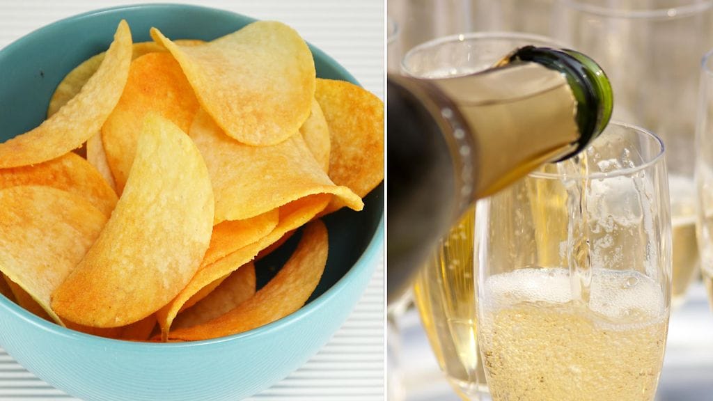 Pringles-sipsien uutusmaku yhdistää kuohuviinin ja roseepippurin.