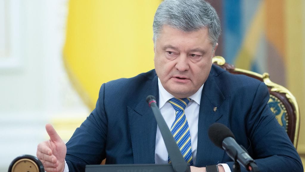 Ukrainan presidentti Petro Poroshenko.