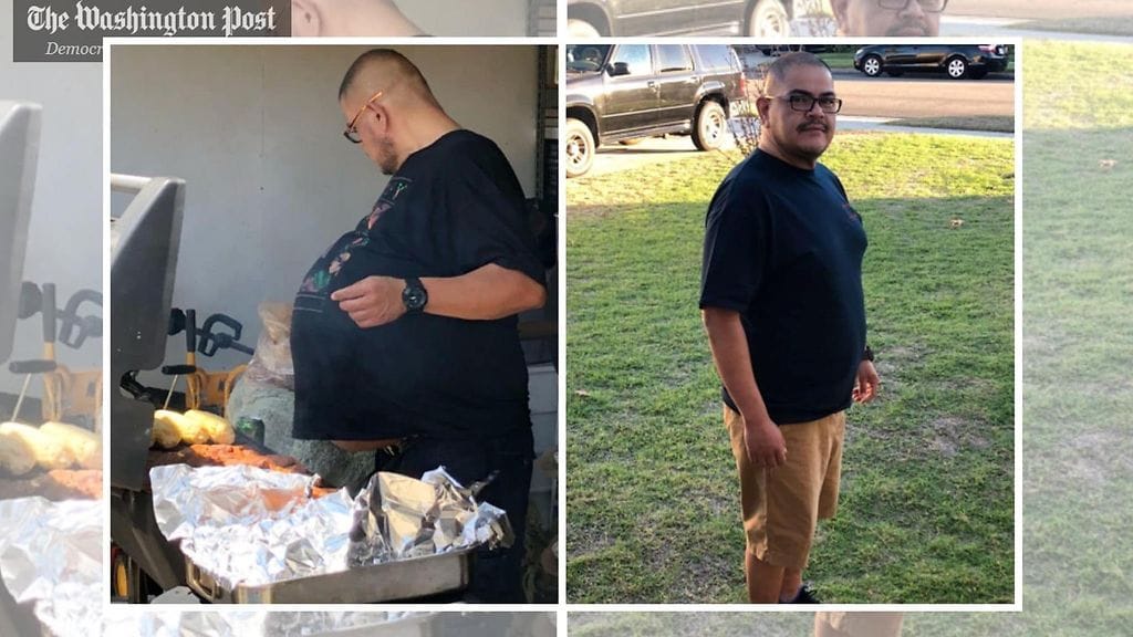 Hector luuli olevansa "vain lihava", mutta todellisuudessa hänellä olikin syöpä. Kuvan lähde The Washington Post