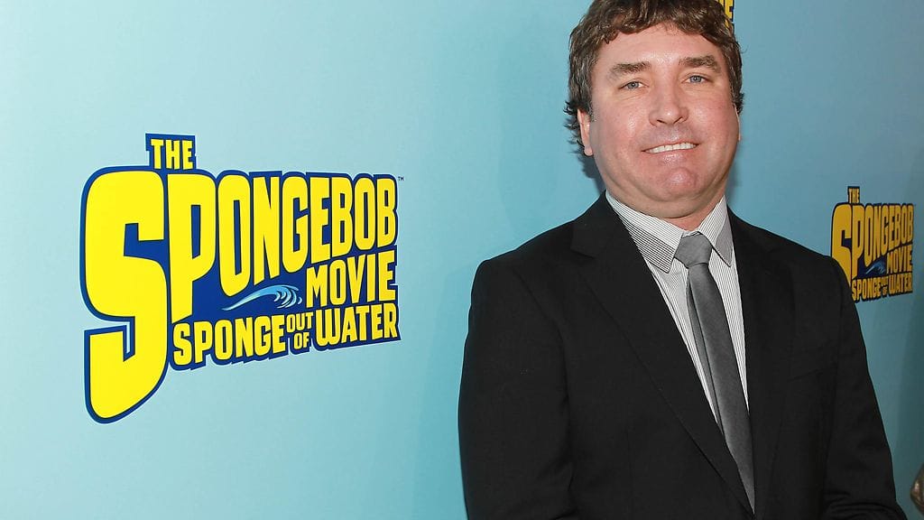 Stephen Hillenburg tunnettiin Paavo Pesusieni -hahmon luojana.