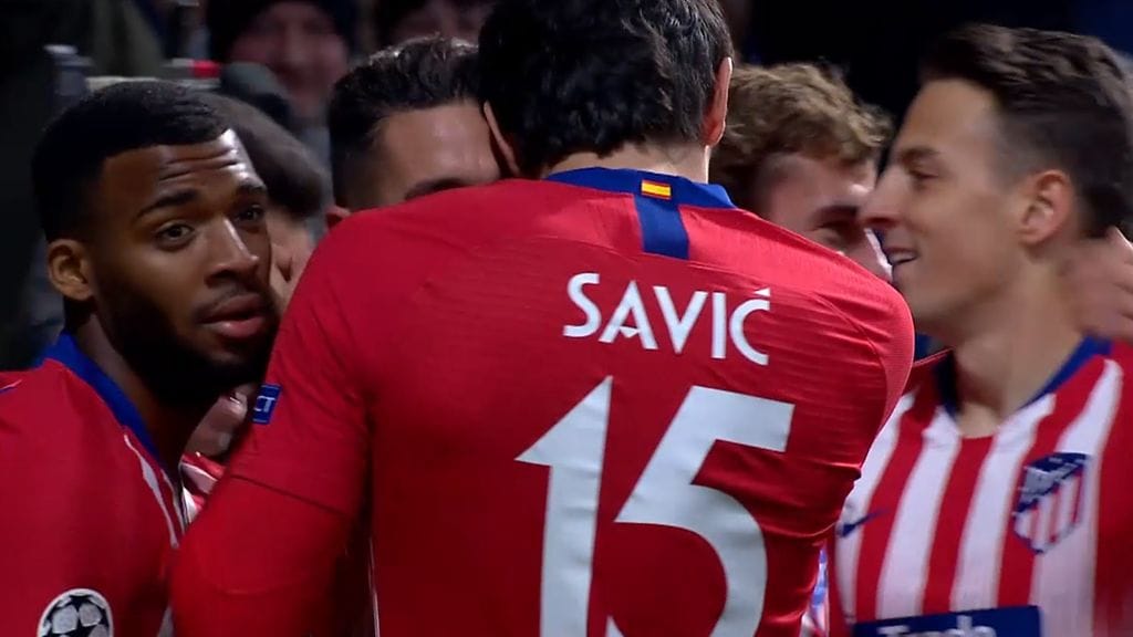 Atletico Madrid juhli 1–0-maalia.