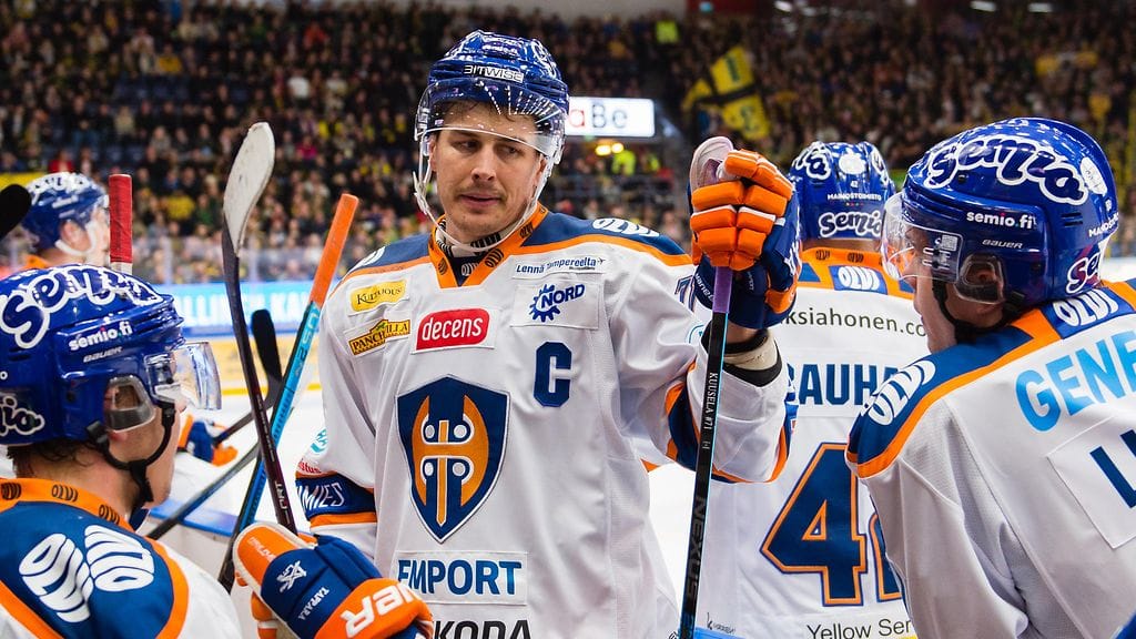 Tapparan kapteeni Kristian Kuusela.