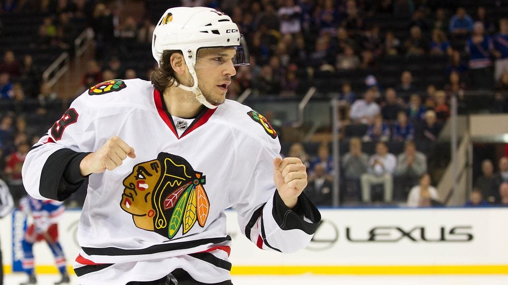 Daniel Carcillo tunnettiin NHL-uransa aikana hänen kovista otteistaan.