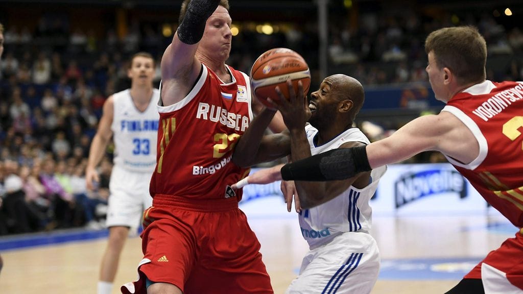 Venäjä kukisti Suomen koripallon MM-karsinnoissa.