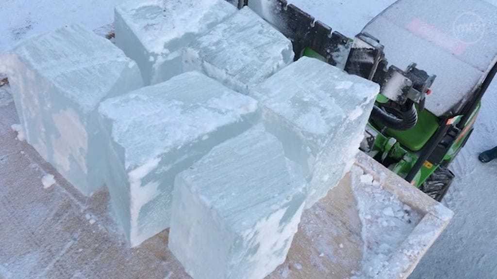 Kuvituskuvaa Rovaniemen Muumilumilinnasta.