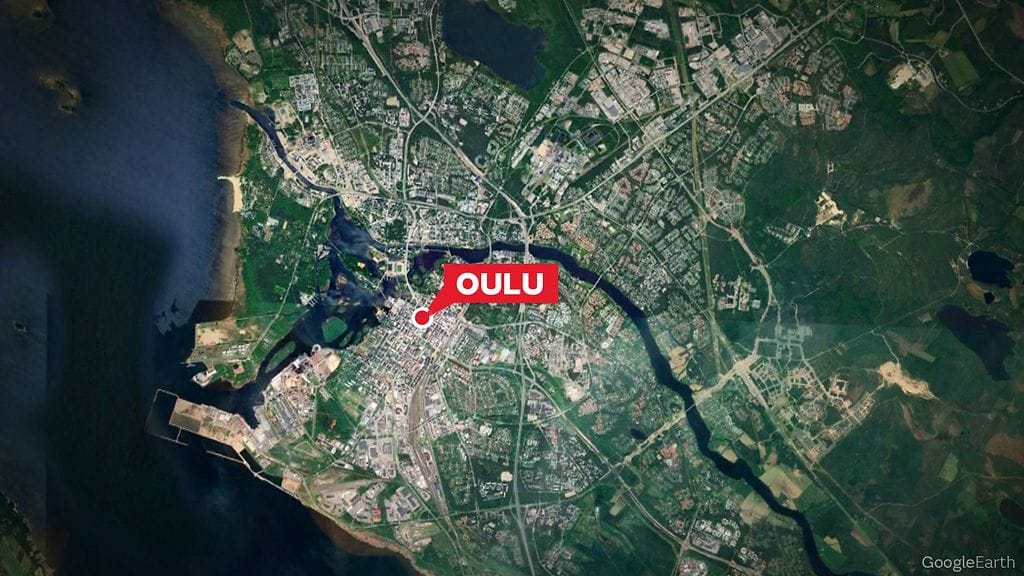oulu kartta