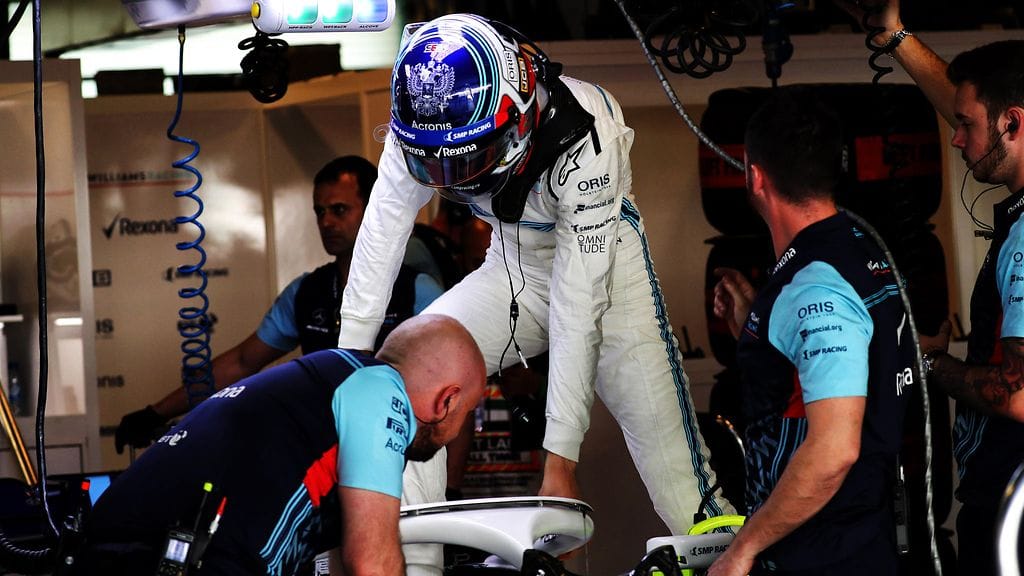 Sergei Sirotkin joutui lähtemään Williamsilta.